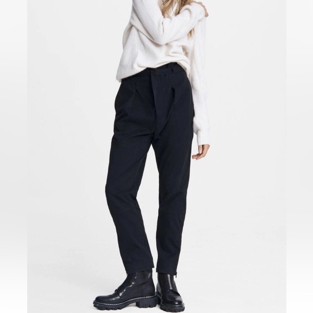 Rag & Bone Black zipper Ankle Pants size 24
